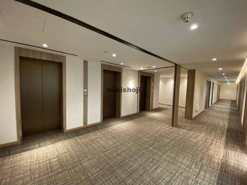 瓦町～久太郎町の山陽染工瓦町ビル エレベーターホール3