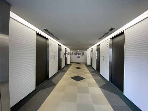 瓦町～久太郎町の堺筋本町センタービル エレベーターホール1