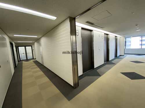 瓦町～久太郎町の堺筋本町センタービル エレベーターホール3