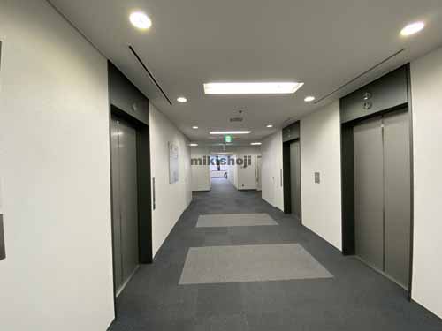 土佐堀・京町堀・西本町の肥後橋センタービル エレベーターホール4