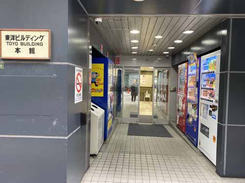 芝田・茶屋町・大深町の東洋ビル本館 エントランス1