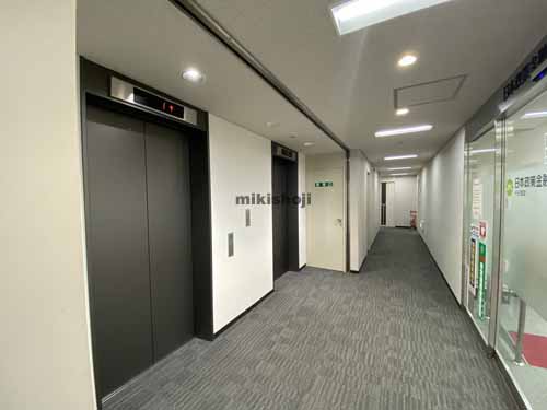 淀川区他の明治安田生命十三ビル エレベーターホール2