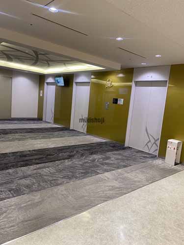 芝田・茶屋町・大深町の阪急ターミナルビル エレベーターホール1