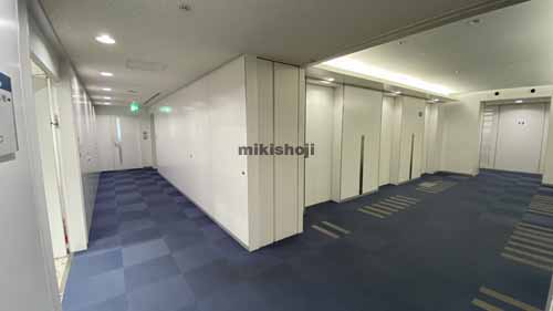 湊町・元町・難波中・日本橋・敷津の近鉄新難波ビル エレベーターホール2