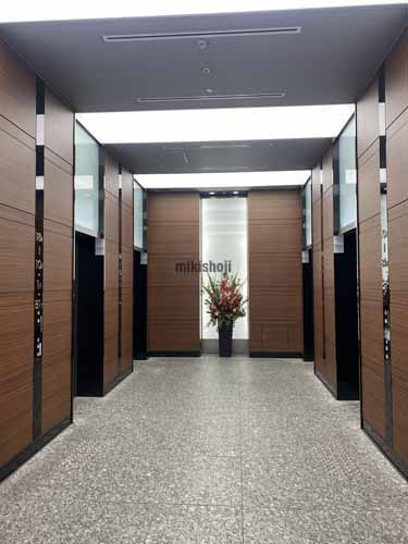 北浜～淡路町の淀屋橋スクエア エレベーターホール4