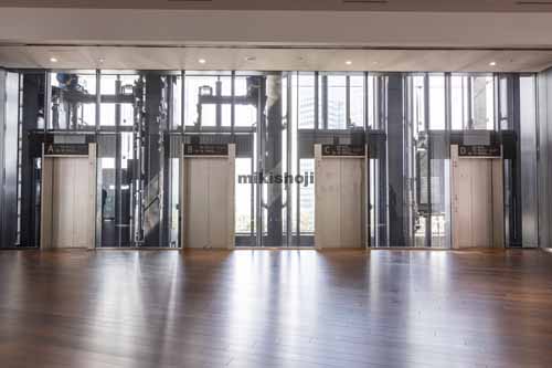 梅田・堂島・中之島の大阪梅田ツインタワーズ・サウス エレベーターホール5