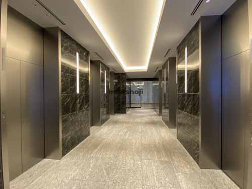 北浜～淡路町のオービック御堂筋ビル エントランス8