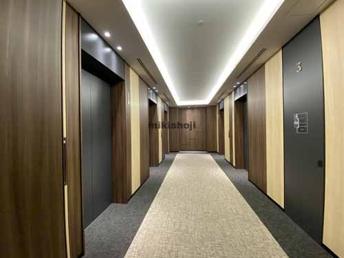 瓦町～久太郎町の本町ガーデンシティテラス エレベーターホール2