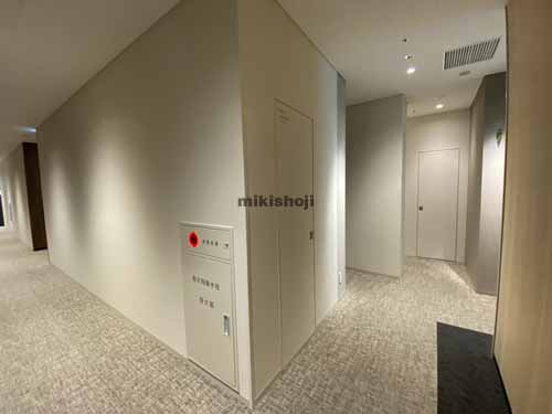 瓦町～久太郎町の本町ガーデンシティテラス エレベーターホール4