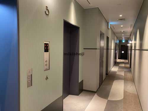 瓦町～久太郎町の瓦町スクエアビル エレベーターホール1