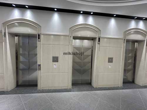 ＮＴビル エレベーターホール1