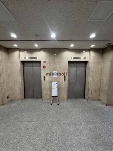 渋谷の渋谷第一生命ビルディング エレベーターホール2
