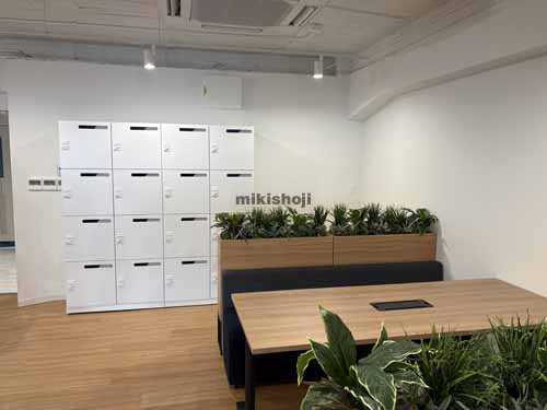 広尾の広尾オフィスビル セットアップ室内1