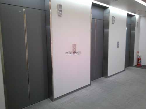 麹町の相互半蔵門ビルディング エレベーターホール3