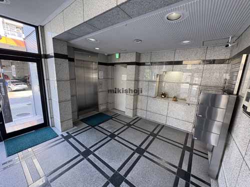 南麻布・元麻布・麻布十番の藤原ビルディング エレベーターホール1