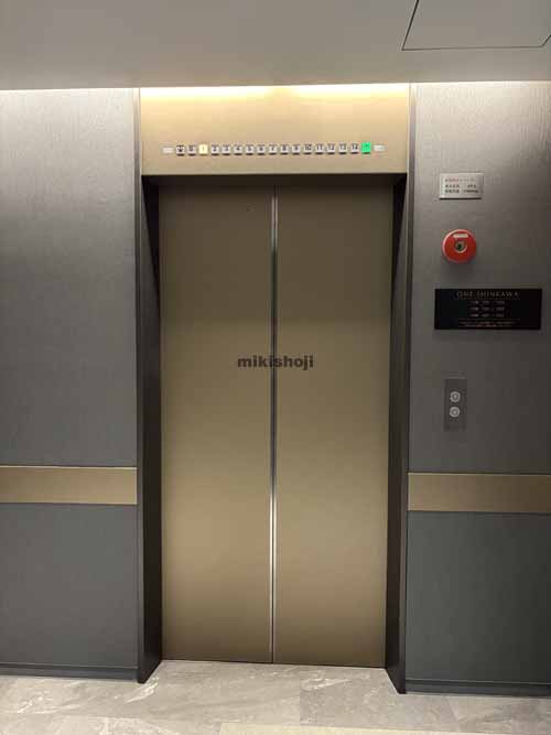 新川のＯＮＥ　ＳＨＩＮＫＡＷＡ エレベーターホール2