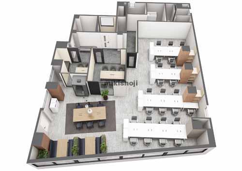 安和司町ビル セットアップ室内2