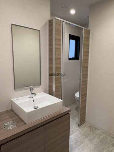 入船・新富の＋ＳＨＩＦＴ　ＧＩＮＺＡ　ＥＡＳＴ 水回り1