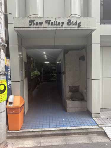 新宿・歌舞伎町のニューバレービル エントランス1