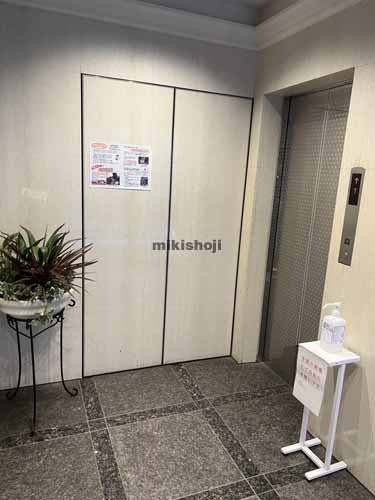 神田和泉町・神田松永町のパシフィックビル エレベーターホール1