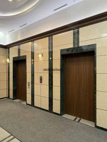 南池袋のオリックス池袋ビル エレベーターホール2