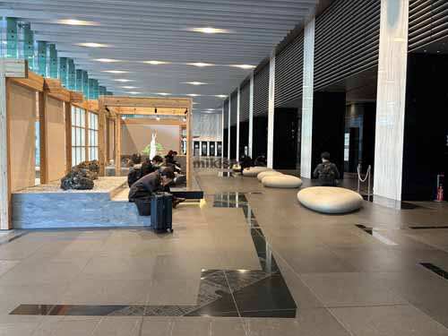丸の内・大手町の丸の内北口ビルディング エレベーターホール1