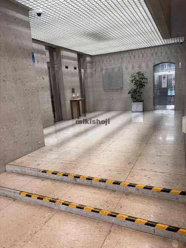 日本橋浜町のプラザＡＮＳビル エレベーターホール1