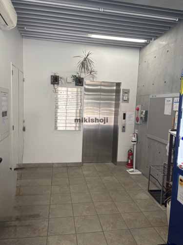 神田神保町の九段下ＳＳＴビル エレベーターホール1