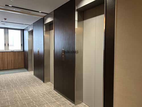 クロスオフィス内幸町 エレベーターホール1