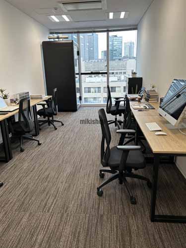 クロスオフィス内幸町 セットアップ室内2