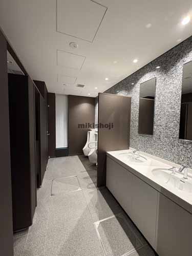 紀尾井町の明治薬科大学　剛堂会館 水回り2